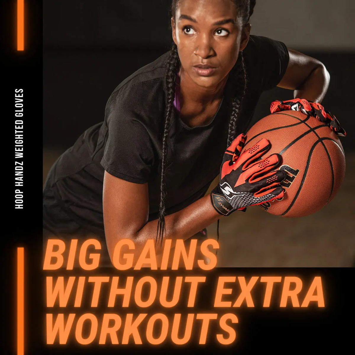 Hoop Handz Weighted Basketball Gloves | Heavy | Increase Hand Speed, photo 16 of 26