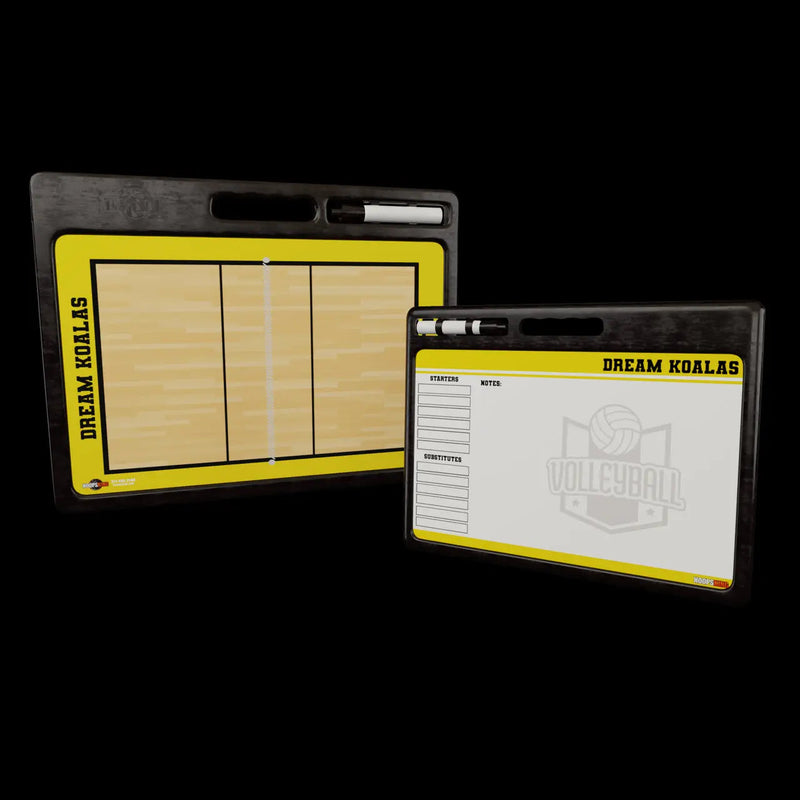 Custom Pro Volleyball Whiteboard -w Handle | 2 Sided