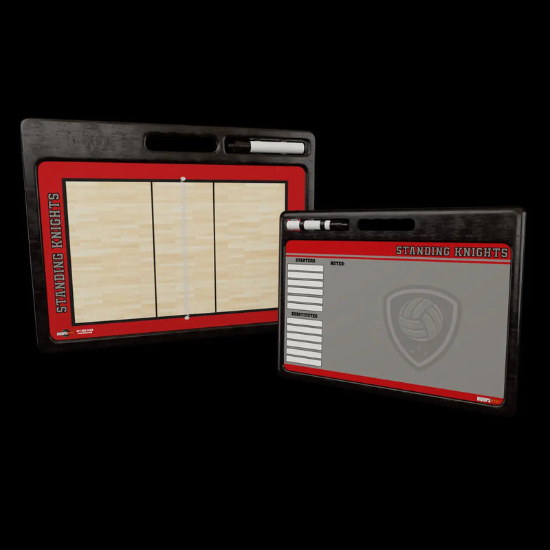Custom Pro Volleyball Whiteboard -w Handle | 2 Sided