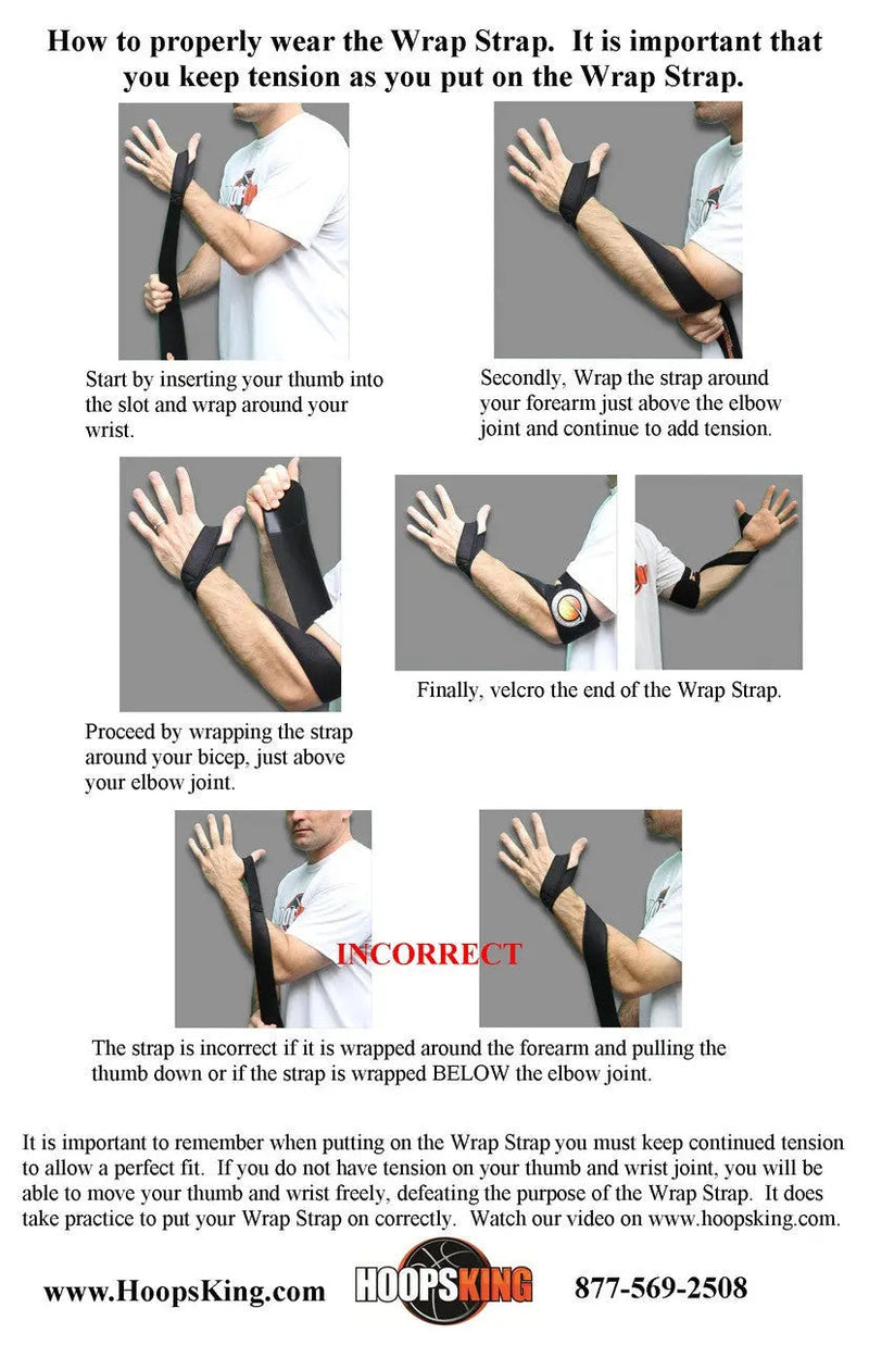 Wrap Strap (Off Hand) | Basketball Shooting Aid, photo 10 of 13