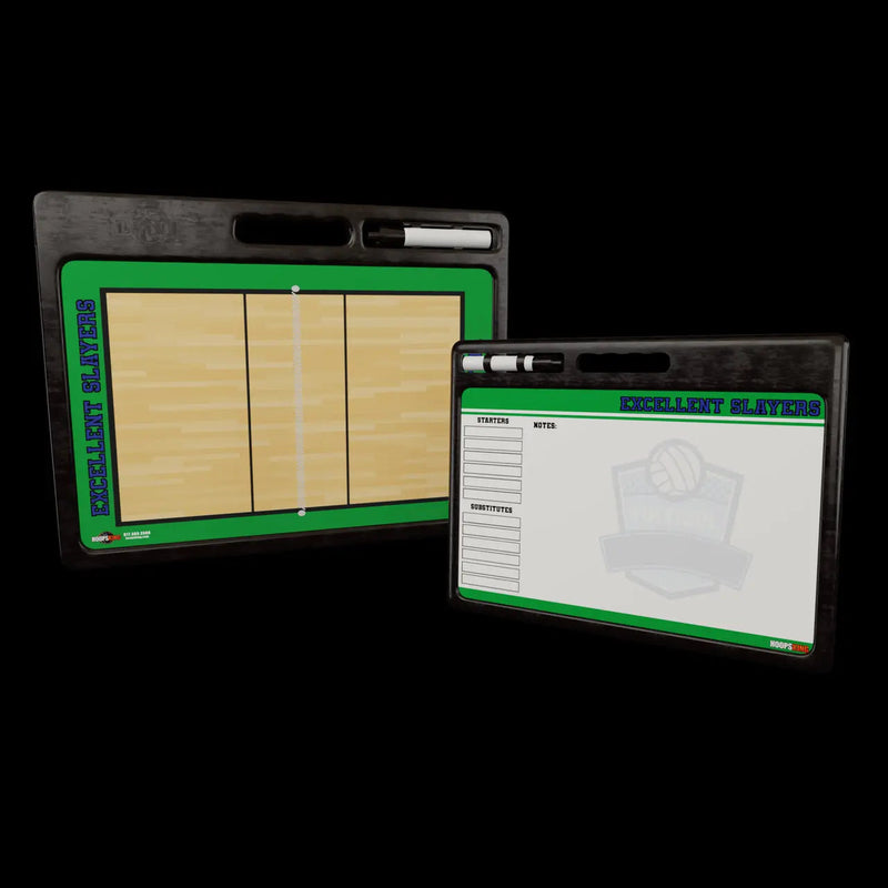 Custom Pro Volleyball Whiteboard -w Handle | 2 Sided