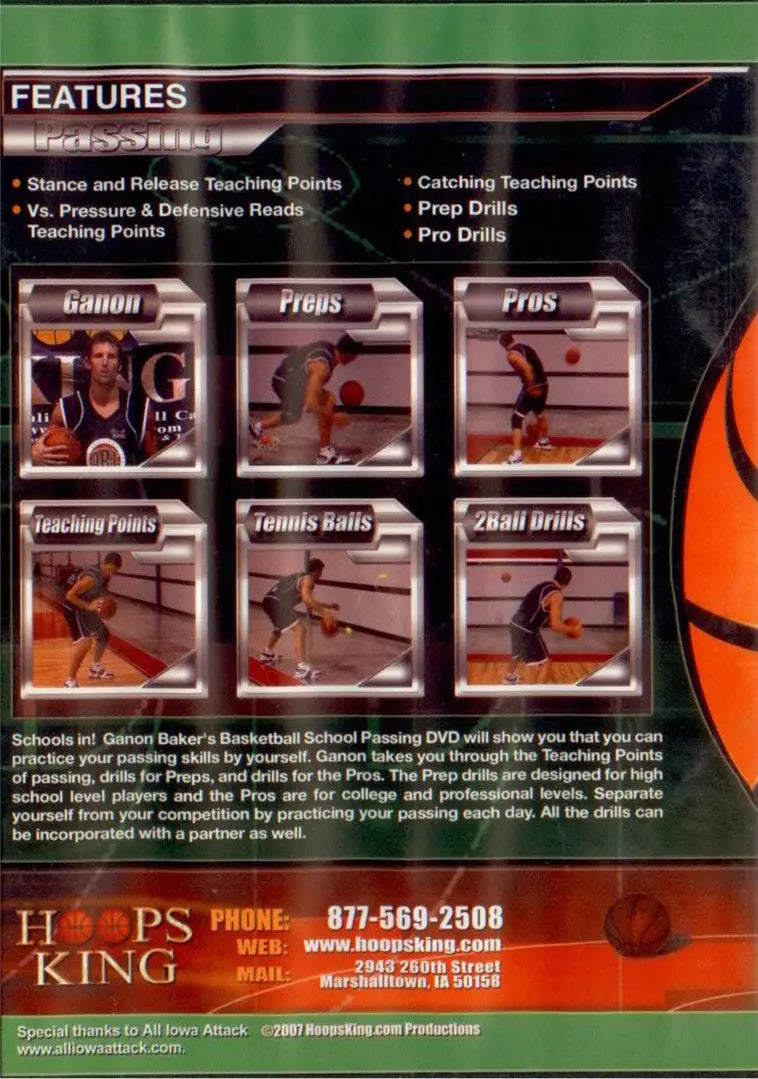 Ganon Baker's Basketball School: Passing, photo 2 of 11