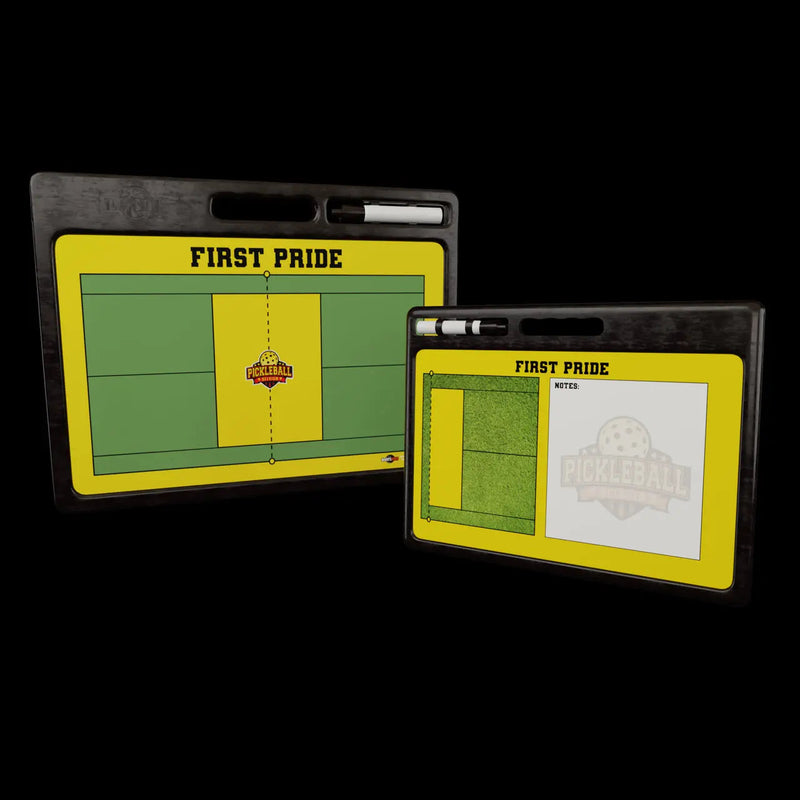 Custom Pro Pickleball Whiteboard -w Handle | 2 Sided