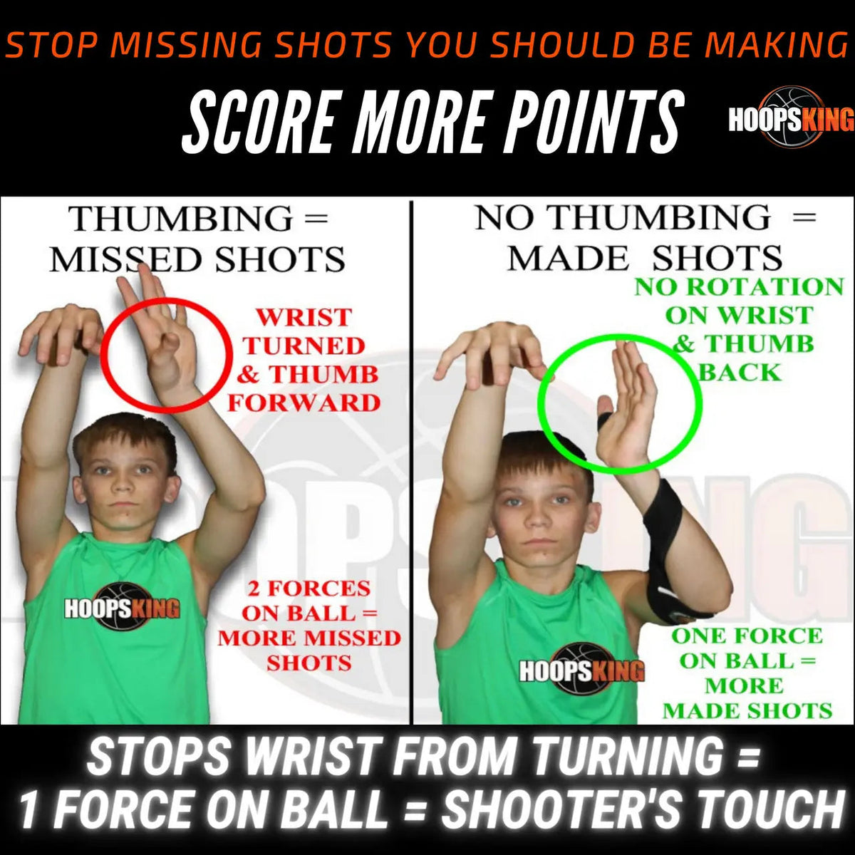 Wrap Strap (Off Hand) | Basketball Shooting Aid, photo 5 of 13