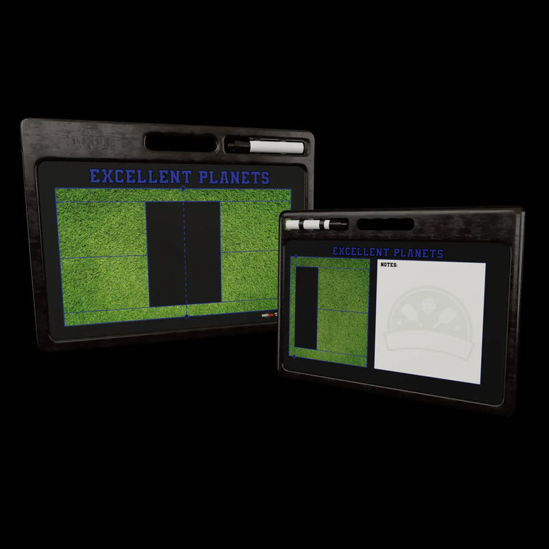 Custom Pro Pickleball Whiteboard -w Handle | 2 Sided