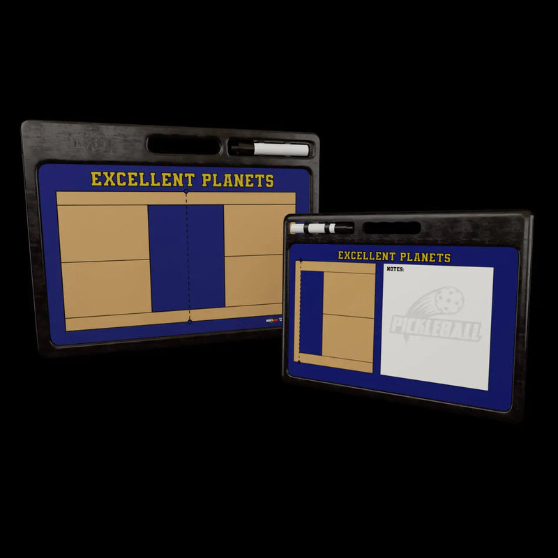 Custom Pro Pickleball Whiteboard -w Handle | 2 Sided