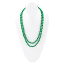 Immeasurable Green Onyx Wrap Necklace