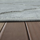 Outdoor Rug Marrakesh Moroccan Diamond Pattern - Light-Grey