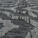 In- & Outdoor Rug Marrakesh Moroccan Ornaments - Dark Grey