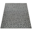 In- & Outdoor Rug Marrakesh Moroccan Ornaments - Dark Grey