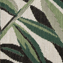 In- & Outdoor Rug Ostende for Patio Jungle Design - Green Beige
