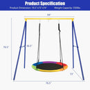Extra Large Heavy Duty A-Frame Steel Swing Stand by LJGDeals