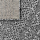 In- & Outdoor Rug Marrakesh High/Low Effect Trellis in Anthracite