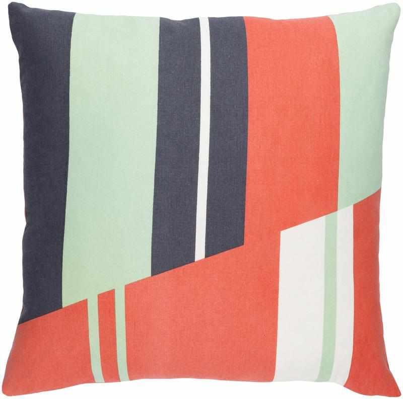 Domburg Bright Orange Pillow Cover