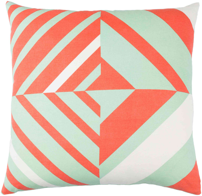 Dreischor Bright Orange Pillow Cover