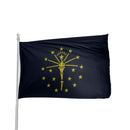 Indiana State Flag 3x5 - Nylon Outdoor Flag Made in America