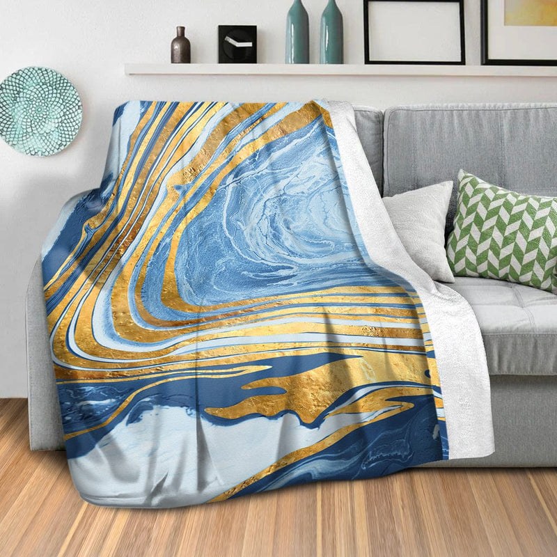 Indigo Flow B Blanket