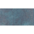 Indigo Ottoman Textile 2 Marble Tiles 2 3/4x5 1/2