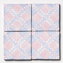 Indigo Wash Manta Glossy Glazed Terracotta Tiles 6x6