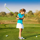 Individual Gold Club for Boys and Girls with Fiberglass Shaft and Headcover by LJGDeals