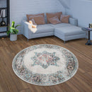 Indoor & Outdoor Rug for Patio, Oriental Pattern In Beige