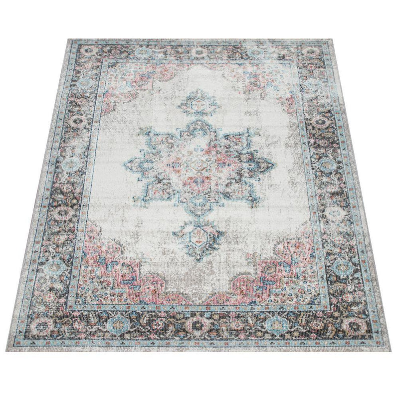 Indoor & Outdoor Rug for Patio, Oriental Pattern In Beige