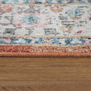 Indoor & Outdoor Rug For Patio, Oriental Pattern In Red