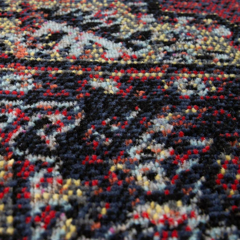 Indoor & Outdoor Rug Oriental Look Bordeaux Red