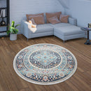Indoor & Outdoor Rug Torres Oriental Design - Blue Multi