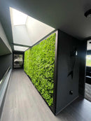 Lush Fern Artificial Vertical Garden Green Wall Panel 40×40in 11 SQ FT – UV Resistant – Commercial Grade by Designer Plants USA
