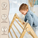 Indoor Montessori Triangle Climbing Ladder for Toddlers 1-7 y.o. by Goodevas