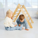Indoor Montessori Triangle Climbing Ladder for Toddlers 1-7 y.o. by Goodevas