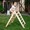 Indoor Montessori Triangle Climbing Ladder for Toddlers 1-7 y.o. by Goodevas