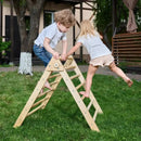 Indoor Montessori Triangle Climbing Ladder for Toddlers 1-7 y.o. by Goodevas
