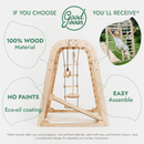 Indoor Playground for Children - 7in1 Playground + Swings Set + Slide Board + Art Set