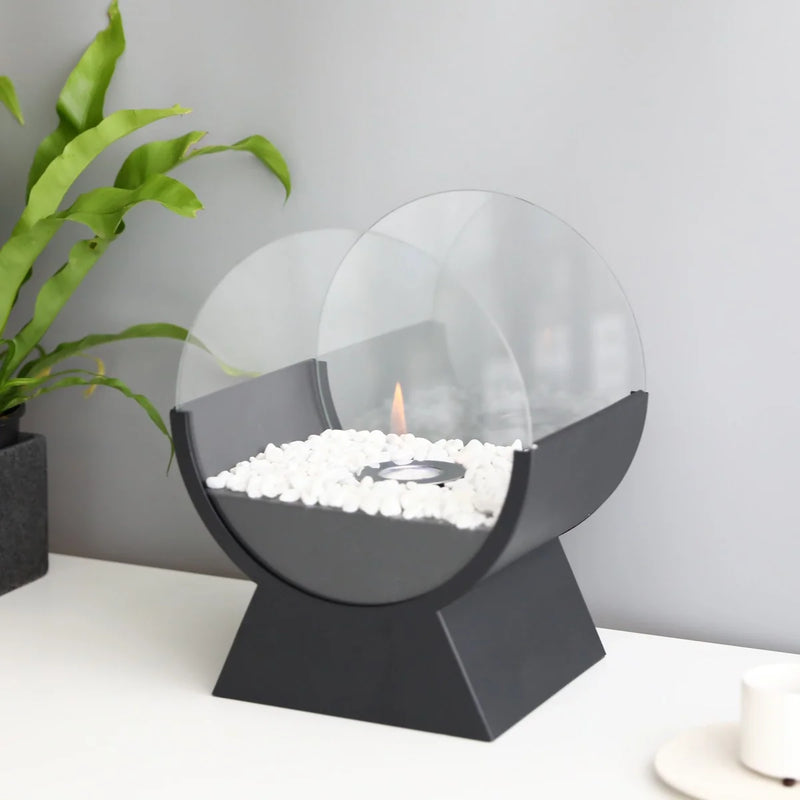 13.5" Tall Portable Tabletop Fireplace, photo 4 of 9