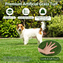Indoor Outdoor Synthetic Turf Mat with Drainage Holes by LJGDeals