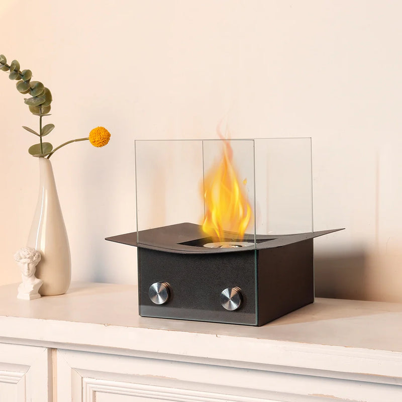 8" H Portable Tabletop Fireplace, photo 2 of 6