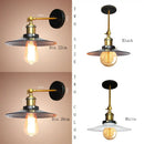 Industrial adjustable wall light for kitchen brass and black sconce by Decorbites