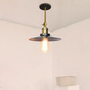 Industrial adjustable wall light for kitchen brass and black sconce by Decorbites