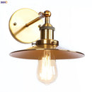 GobekUsa Antique Gold Rustic LED Wall Light for Home Decor