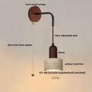 GobekUsa LED Wall Lights Modern Pull Chain Switch Bedside Lamp Wandlamp