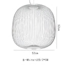 GobekUsa Industrial Birdcage Iron Table Lamp for Bar, Restaurant, Hotel - LED Lighting