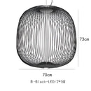 GobekUsa Industrial Birdcage Iron Table Lamp for Bar, Restaurant, Hotel - LED Lighting