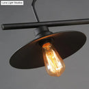 GobekUsa Industrial Style Metal Black Cone Pendant Chandelier - Island Lighting Fixture