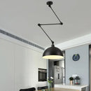 GobekUsa Adjustable Long Arm Pendant Light for Living Room Bedroom Dining Room