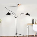GobekUsa Adjustable Spider Arm Tripod Floor Lamp for Industrial Nordic Decor