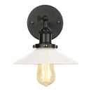 GobekUsa LED Wall Lights: Industrial Style Bedside Lamp for Kitchen, Reading, Cafe - White Class