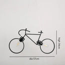 GobekUsa Industrial Bicycle Pendant Light for Living Room, Restaurant, and Bar