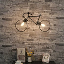 GobekUsa Industrial Bicycle Pendant Light for Living Room, Restaurant, and Bar